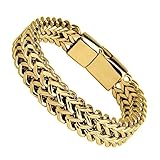 👍[Facile à mettre et à enlever] : Le bracelet est facile à porter, peu encombrant, ferme et ne tombe pas facilement.