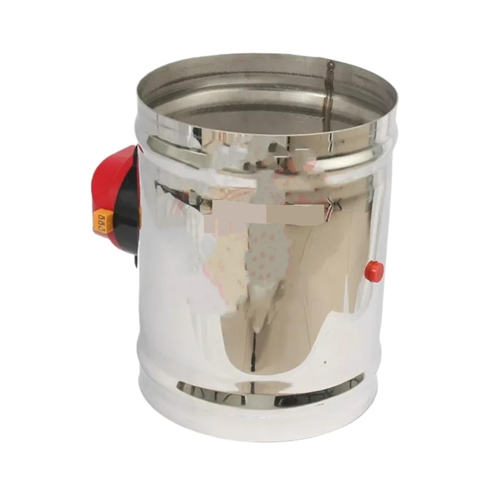 1 unidad de amortiguador motorizado de conducto de aire eléctrico solenoide 201SS de 51-250mm(80mm,DC24V)