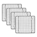 Tebery 4 Pack Cooling Racks Baking Rack for Cookies, Cakes and More Tebery 4 Pack Cooling Racks Baking Rack for Cookies, Cakes and More