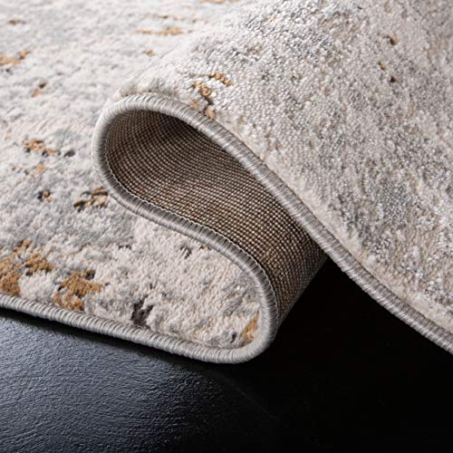 Tapete SAFAVIEH Shivan 66x122 cm Gris y Dorado miniatura 5