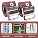 GOOHOCHY 2pcs Drywall Stilts Fixing Straps Foot Band Cuffs for Enhanced Stability and Comfort Durable Replacement Parts for Stilt Support