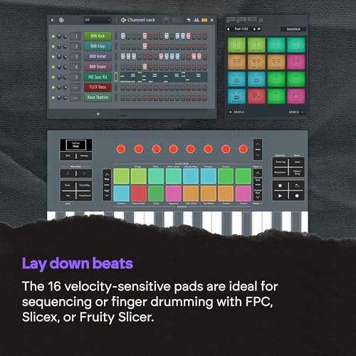 Image of Novation FLkey 2 61 USB MIDI Controller Keyboard