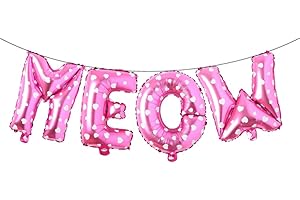 Adorable Meow Balloons for Purrr-fect Feline Festivities
