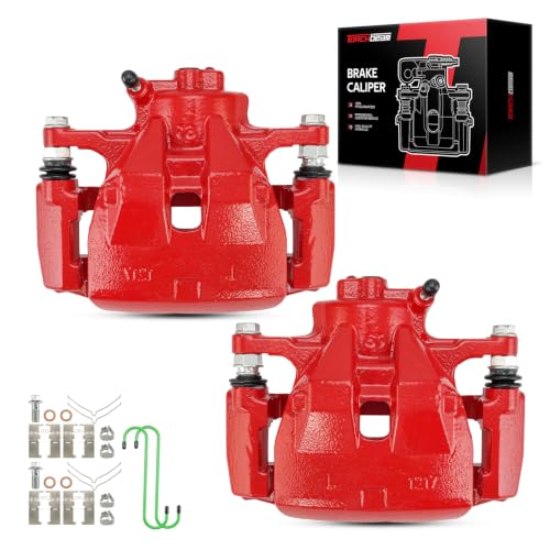 Image of Torchbeam Front Brake Caliper Assembly w /Bracket Fit for Toyota Camry