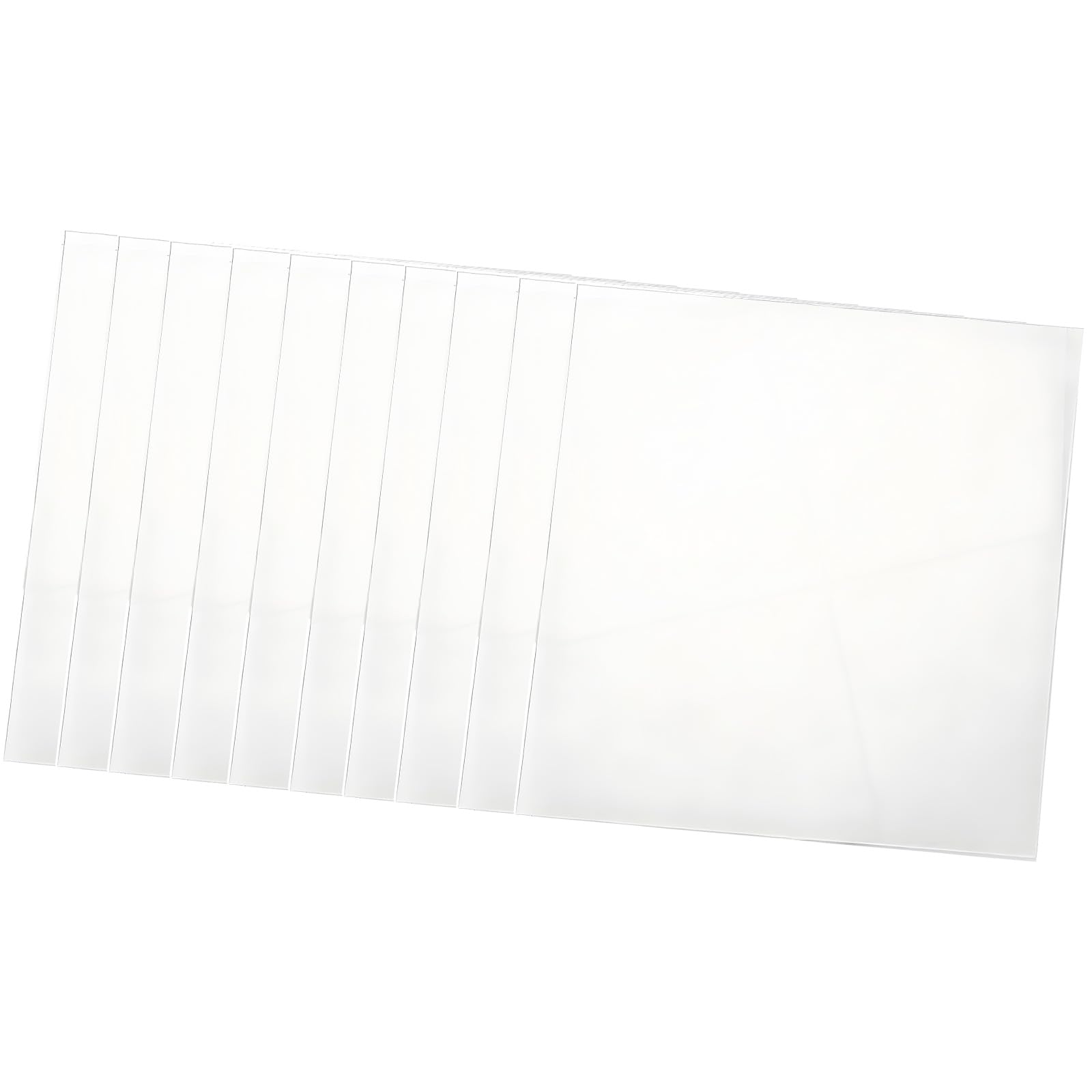 MURYE 10 Sheets White PET Film for Stencils Embossing and Scrapbooking Projects Craft Templates