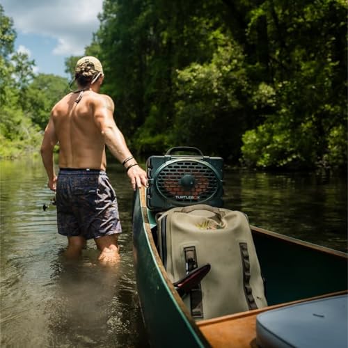Image of Turtlebox Original Gen 3: Portable Outdoor Bluetooth Speaker - Ultra-Loud (120dB), Waterproof (IP67), Rugged, Impact-Resistant, 3-Day Battery | Party Mode: Unlimited Pairing for Stereo Sound, Green