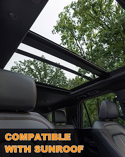 Image of Roof Rack Crossbars Fit for 2018-2025 Lincoln Navigator & Ford Expedition /Max Cross Bars Black Rooftop Cargo Carrier Accessories