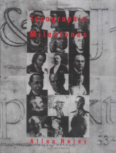 Typographic Milestones beau livre anglais de typographie pour décorer votre studio
