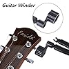 DODOMI Professional Guitar String Winder Cutter and Bridge Pin Puller, Guitar Repair Tool Functional 3 in 1 (Black)