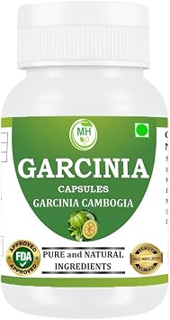 Garcinia Cambogia Capsules 500 mg (9:1 Extract) 240 Veg Capsules | for Men & Women | Plant-Based Herbal Supplement | Vegan & Gluten-Free (Pack of 4)