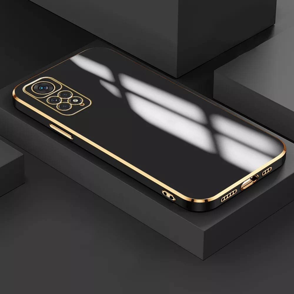 Apurb Store for Redmi Note 11 Pro 5G Plating Square Gold Frame Phone Case Luxury Soft Silicone Back Cover (for Redmi Note 11 Pro 5G, Black) (B0BNH9ZBXV) Amazon Price History, Amazon Price Tracker