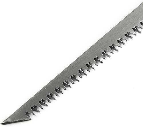 Miniatura 5 de Sierra de mano portátil de 9 pulgadas para exteriores, sierra de mano pequeña de jardín doméstico, mini sierra de mano de acero resistente de triple