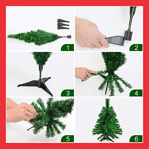 Image of Party Propz Christmas Tree - 2Ft, Mini Christmas Tree for Kids, Merry Christmas Decoration, Christmas Decorations for Home, Tree for Kids, Christmas Decoration Items