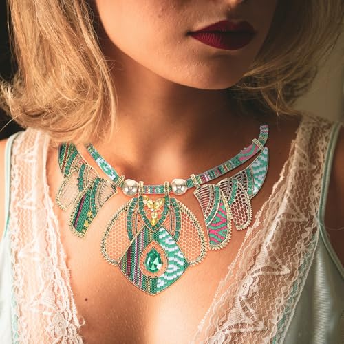 Conjunto de collar y pendientes boho ideal como regalo de aniversario 7