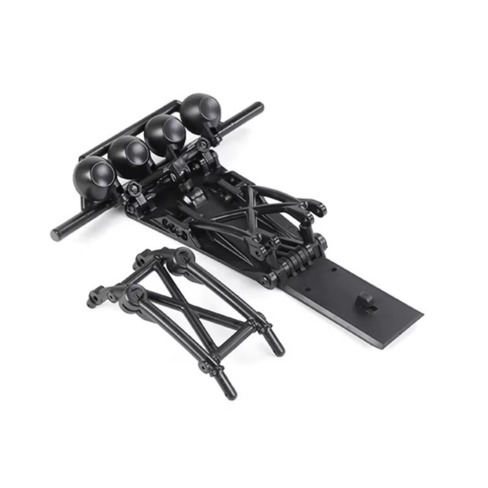 Kit De Conversión Parachoques Delantero Plástico para HPI para Baja 5B para Rovan para Buggy 1/5 Piezas Mejora Coche RC Camiones Modificados Repuestos