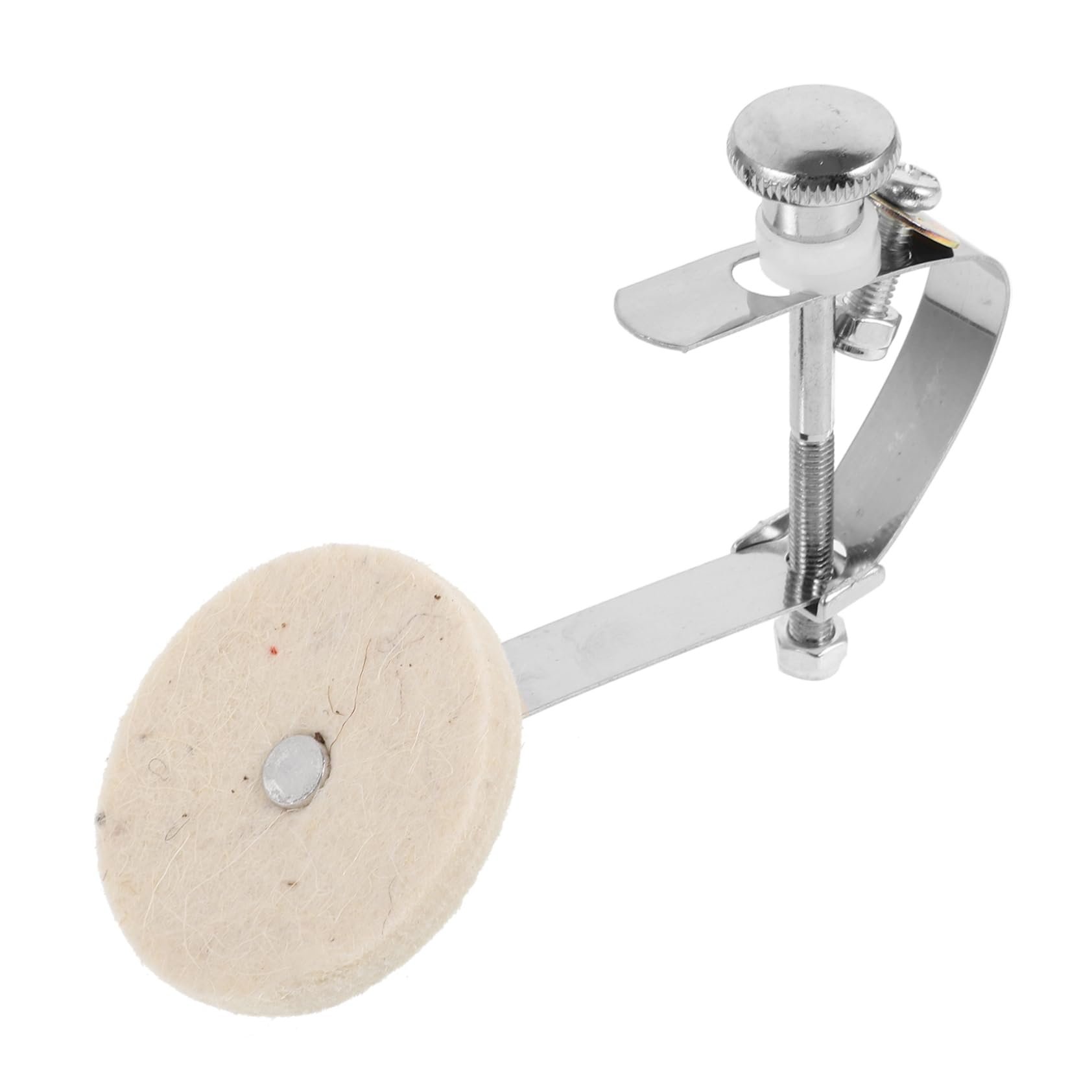 UPKOCH Accessori Per Sordine Per Rullante Smorzatore Del Rullante Pastiglie Di Silenziatore Ammortizzanti Drum Pad Di Controllo Del Tono in Metallo Tamburo Muto Ferro Argentato Beige