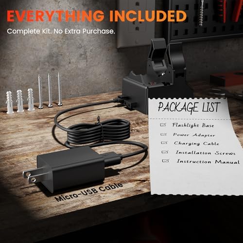 Replacement 75105 Charger Holder Compatible with Streamlight Stinger Series - 5