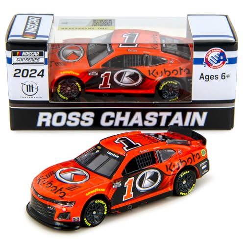 Lionel Racing Ross Chastain 2024 Kubota Diecast Car 1:64 Scale