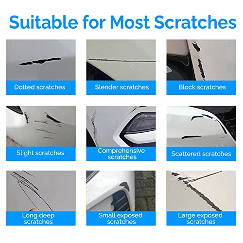 Touch Up Paint For Cars, Car Paint Scratch Repair, Natural Waterproof, Immediate Effect, For Auto Scratch Remover, White #TOP3