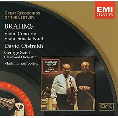Brahms: Violin Concerto op77, Violin Sonata 3