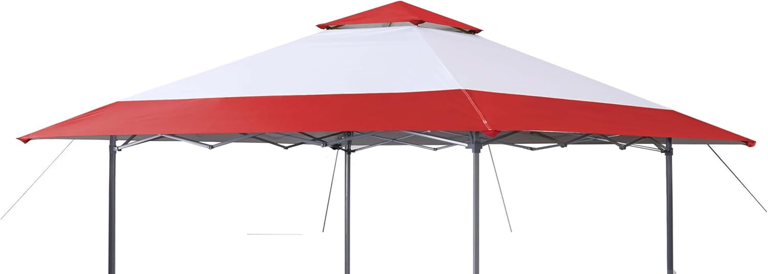 Replacement Cover Compatible with Eagle Peak 13' x 13' Instant Outdoor Canopy Frame, Canopy Cover ONLY, This Particular Replacement Cover Will Not Fit Any Other Models Gazebo, (Green)