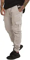 Calça Cargo Jogger Jeans Masculina Com Elástico Qualidade