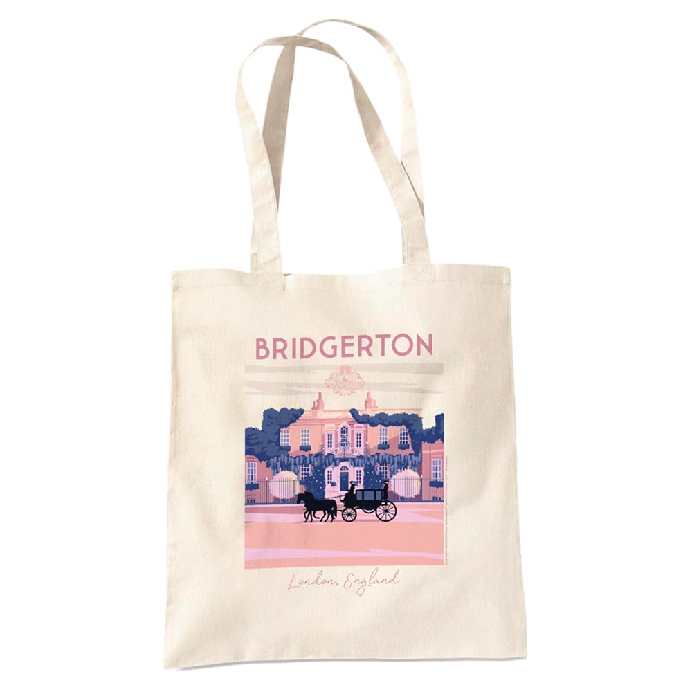 Netflix Bridgerton Tote Bag - Cotton - Beige