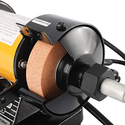 3" Multipurpose Mini Bench Grinder Polisher with 31" Long Flexible Shaft and Accessories, Variable Speed Dial 0-10000 RPM, 110V 150W Single Phase Motor - Image 7