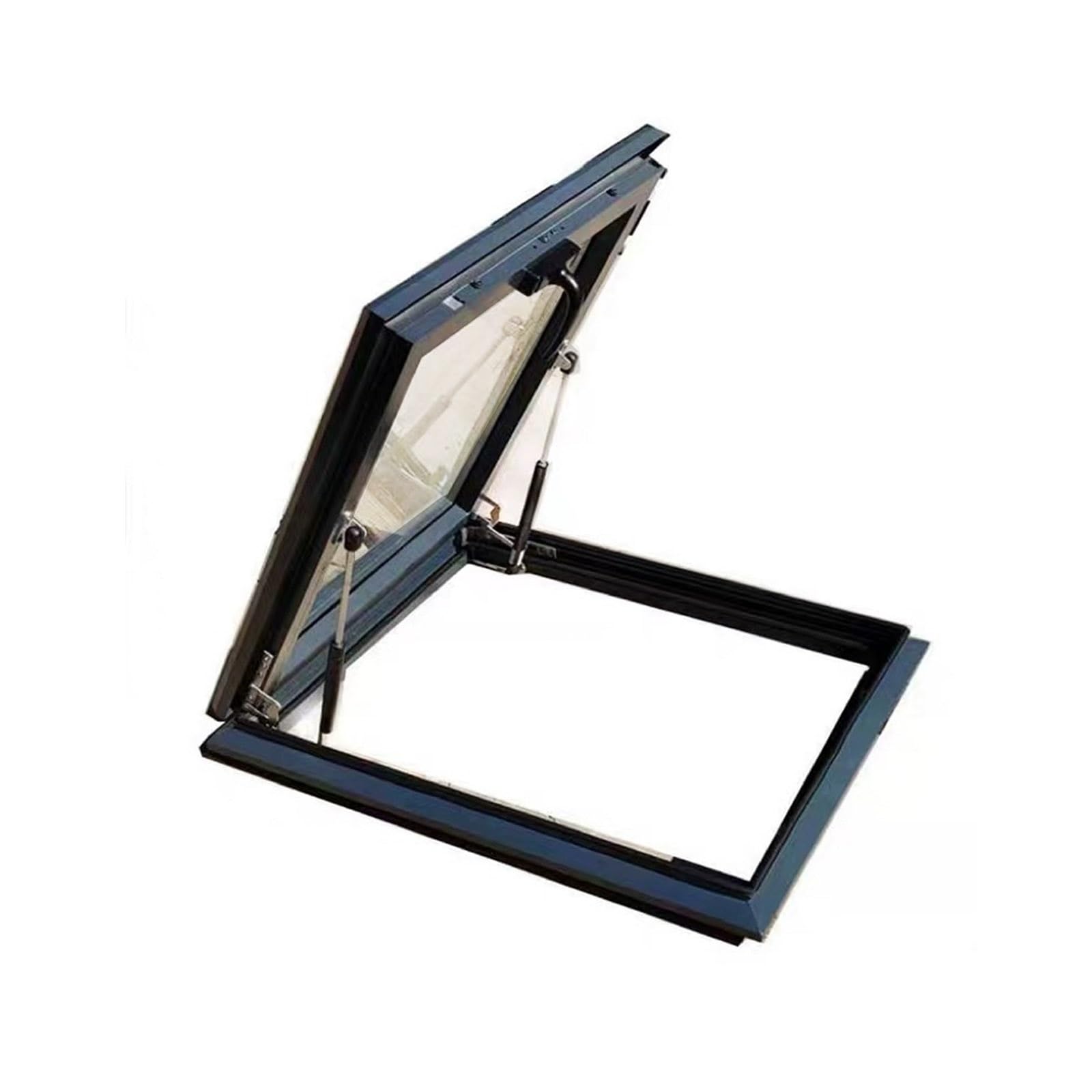 Sótanos escotilla acceso techo con acristalamiento, Casas techo ventana for iluminación y ventilación, Resistente a la lluvia aleación de aluminio claraboya, áticos claraboya salida techo.
