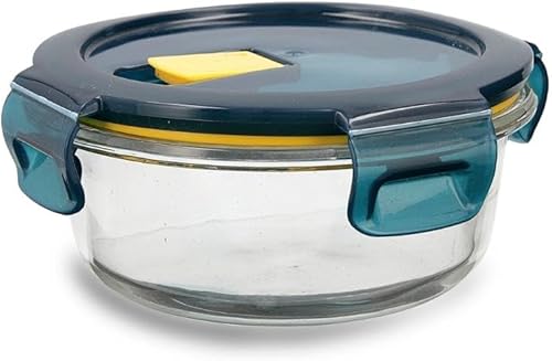 Vista 8 de Quid Recipiente de vidrio hermético rectangular astral 7.1x5.1x2.4 in - 64cl otro vidrio conveniente microondas seguro congelador reciclable