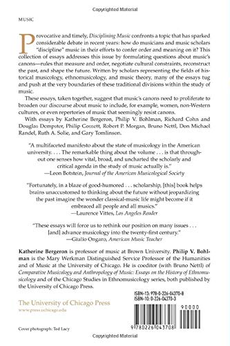 Disciplining Music: Musicology and Its Canons