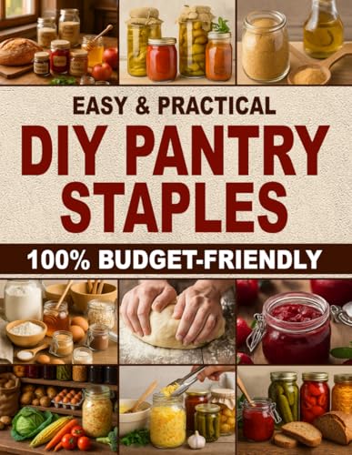 Easy & Practical DIY Pantry Staples: 100% Budget-Friendly Homemade Staples