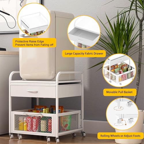Kificet Mini Fridge Stand with Storage XF2105 の商品画像 3