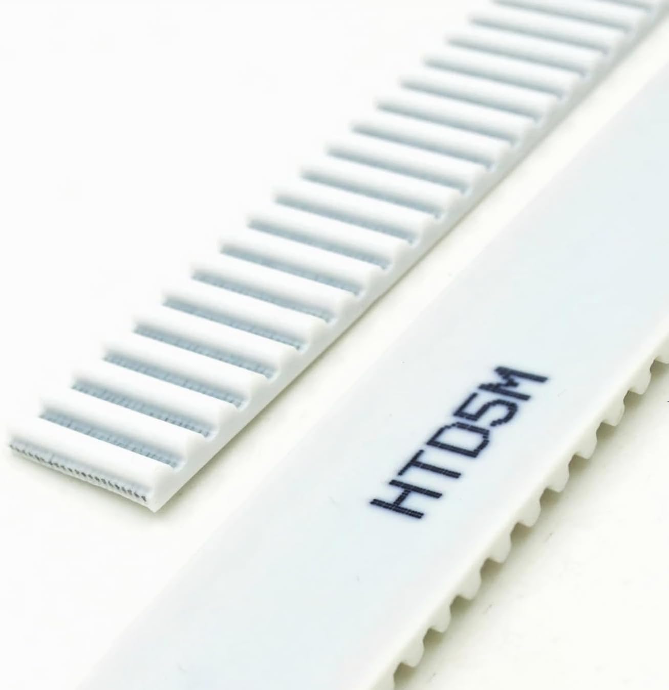 Generic 5M Timing Belt, Width 20mm with Steel Core White Open Belt, Synchronous Belt for 3D Printer, Lathe Belt Replacement