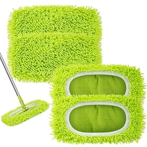 Reusable Dry Sweeping Cloths Microfiber Moist Mop ...