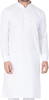 vastramay Men's Gold Cotton Silk Blend Kurta and Pyjama Set-picture-24