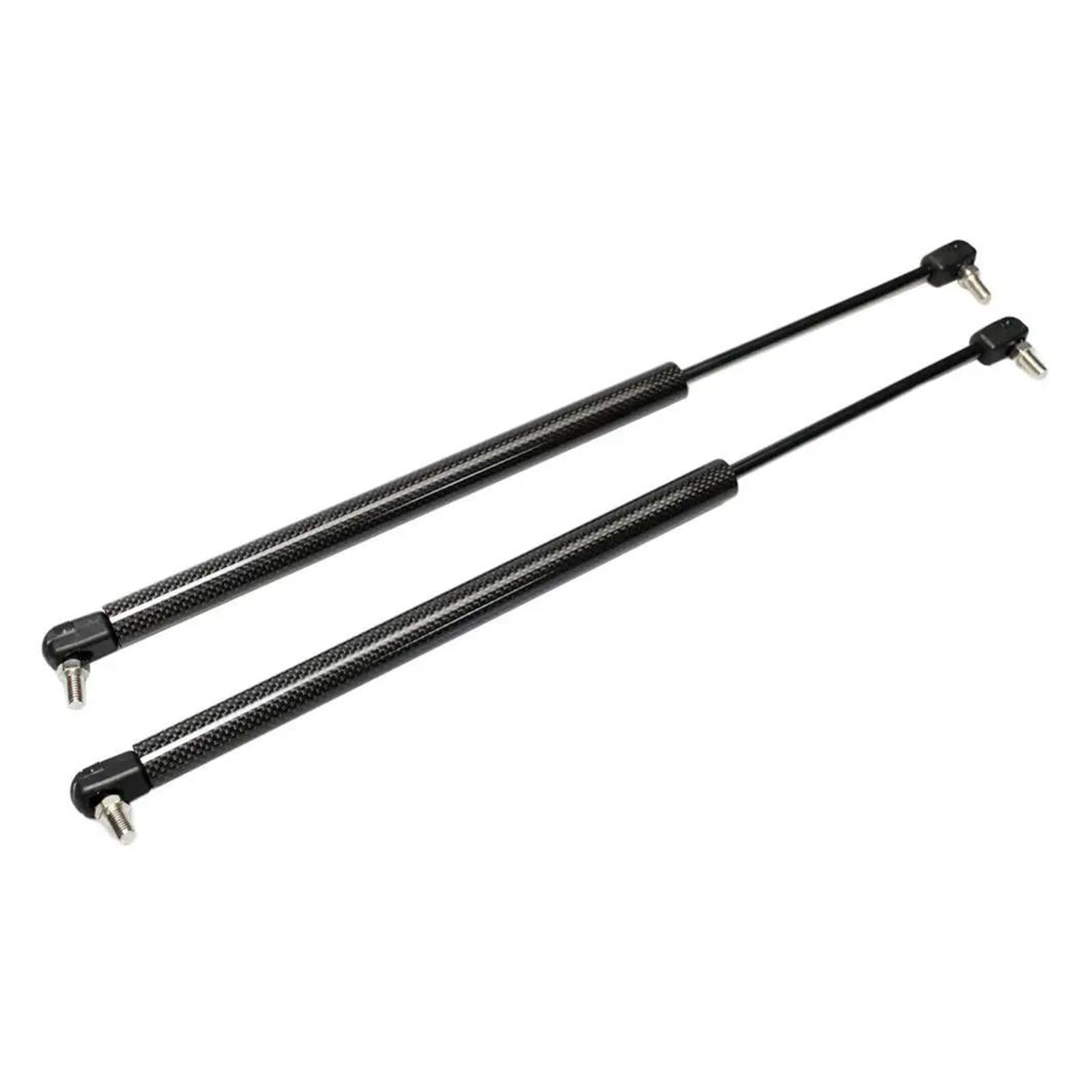 Zestaw 2 szt. 585 mm długości 450 niutonów amortyzatora, siłowników gazowych, amortyzatorów, wsporników podnośnika bagażnika(Black Carbon Fiber)
