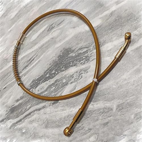 Durite de frein moto tressée en acier flexible 450cm pour embrayage hydraulique banjo 10mm