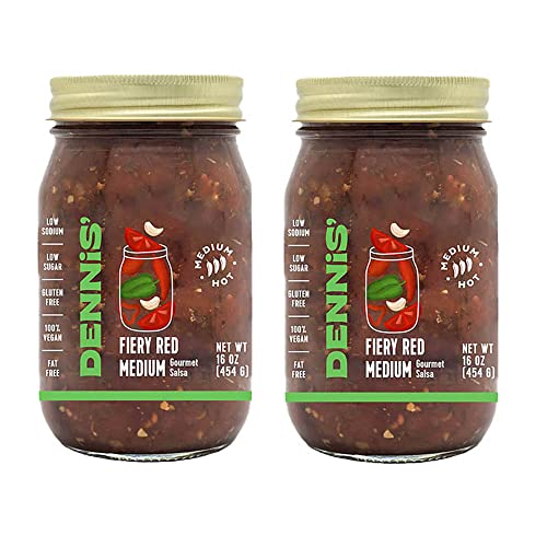 All-Natural Fiery Red Salsa by Dennis’ Gourmet | This fresh,
