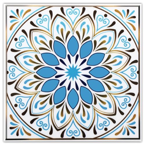 DICOFUN 32 Moroccan Tile Peel and Stick Backsplash, 6" x