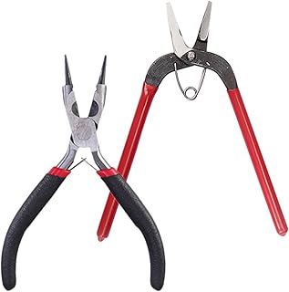 BESTonZON Hole Punch 1 Set small hole puncher making tools Metal jewelry pliers Accessories scrapbooking supplies crafting jewelry plier single hole bead forceps crafts craft paper Jewlery