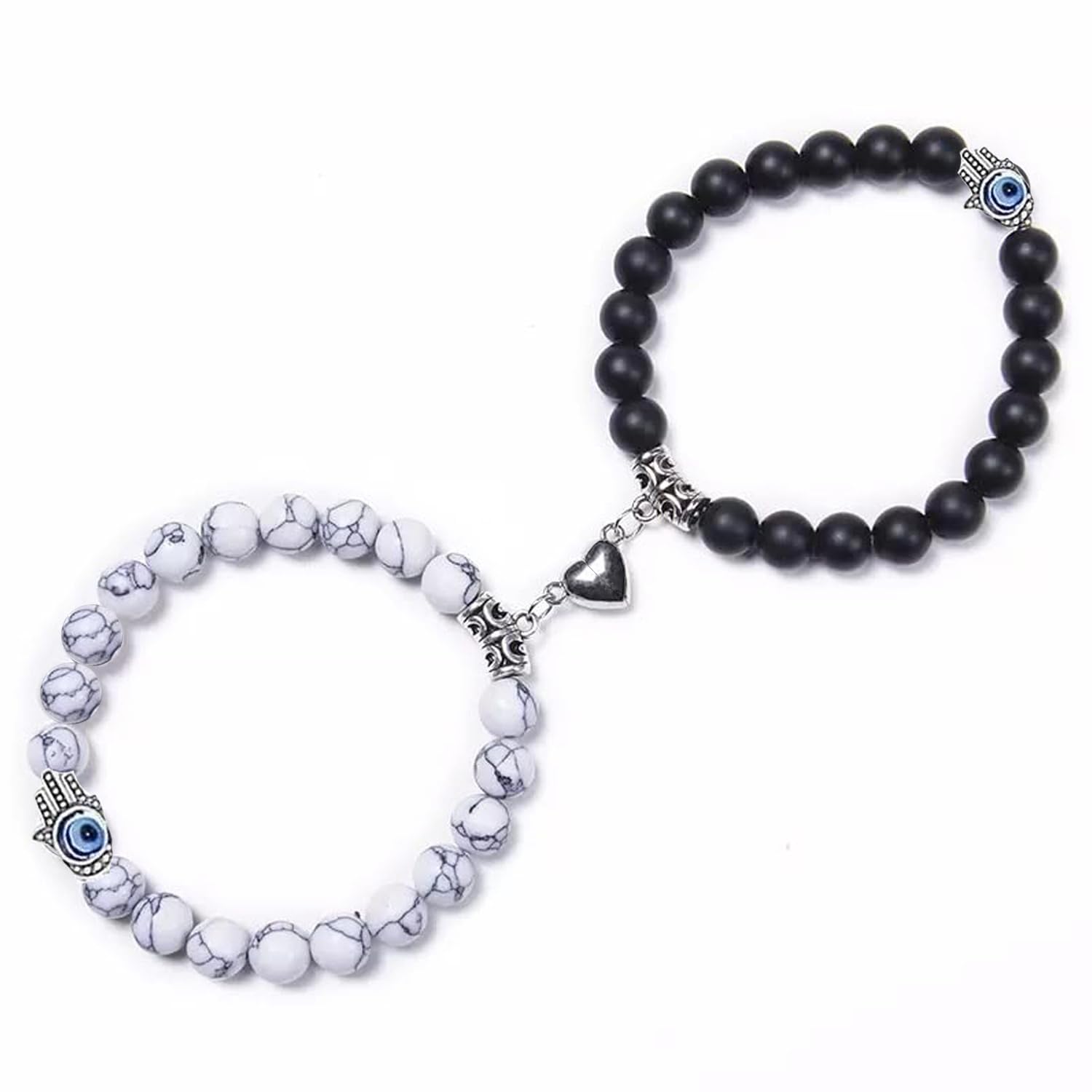 Amaal Couple bracelets for girls boys boyfriend girlfriend propose proposal Heart Magnetic Stainless Steel Bracelets Chain for Men Women Valentines Day couple gifts lovers couples friendship 300 (B0CDXNZRPW) Amazon Price History, Amazon Price Tracker