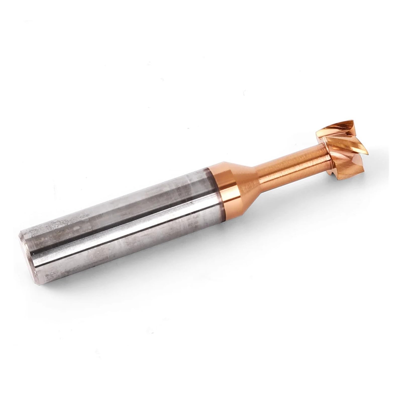 HYUJNAFZR 1pcs T Slot End Mill Milling Cutter HRC55 4 Flutes Carbide End Mills 3-12mm Cutting Dia 0.5-5mm Depth Metal Tungsten Steel End Mills CNC Cutting Tools(12x1.5xD12x60L)