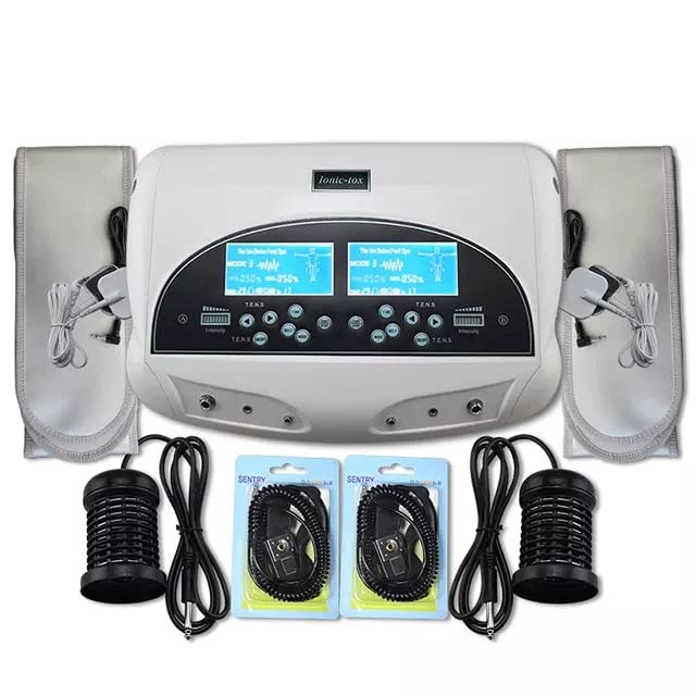 POWEREST Ionic Dual Detox Foot detoxification SPA Machine Toxin remove ...