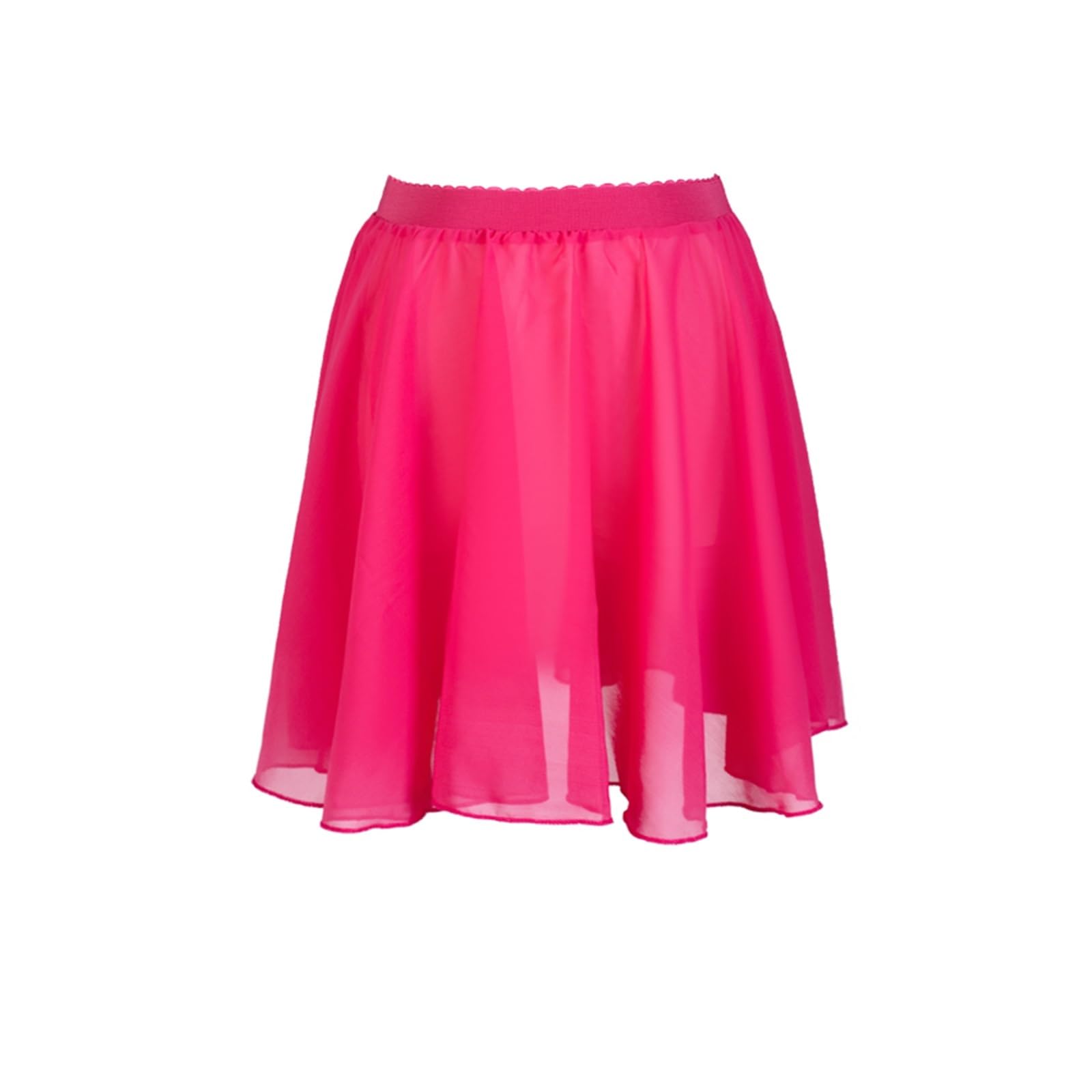 Etryox Unisex Xd-M-Red Ballet Wrap Dance Skirt For Women And Girls - Chiffon Mini Short Skirt, Tied (, S(Height 60-120Cm))