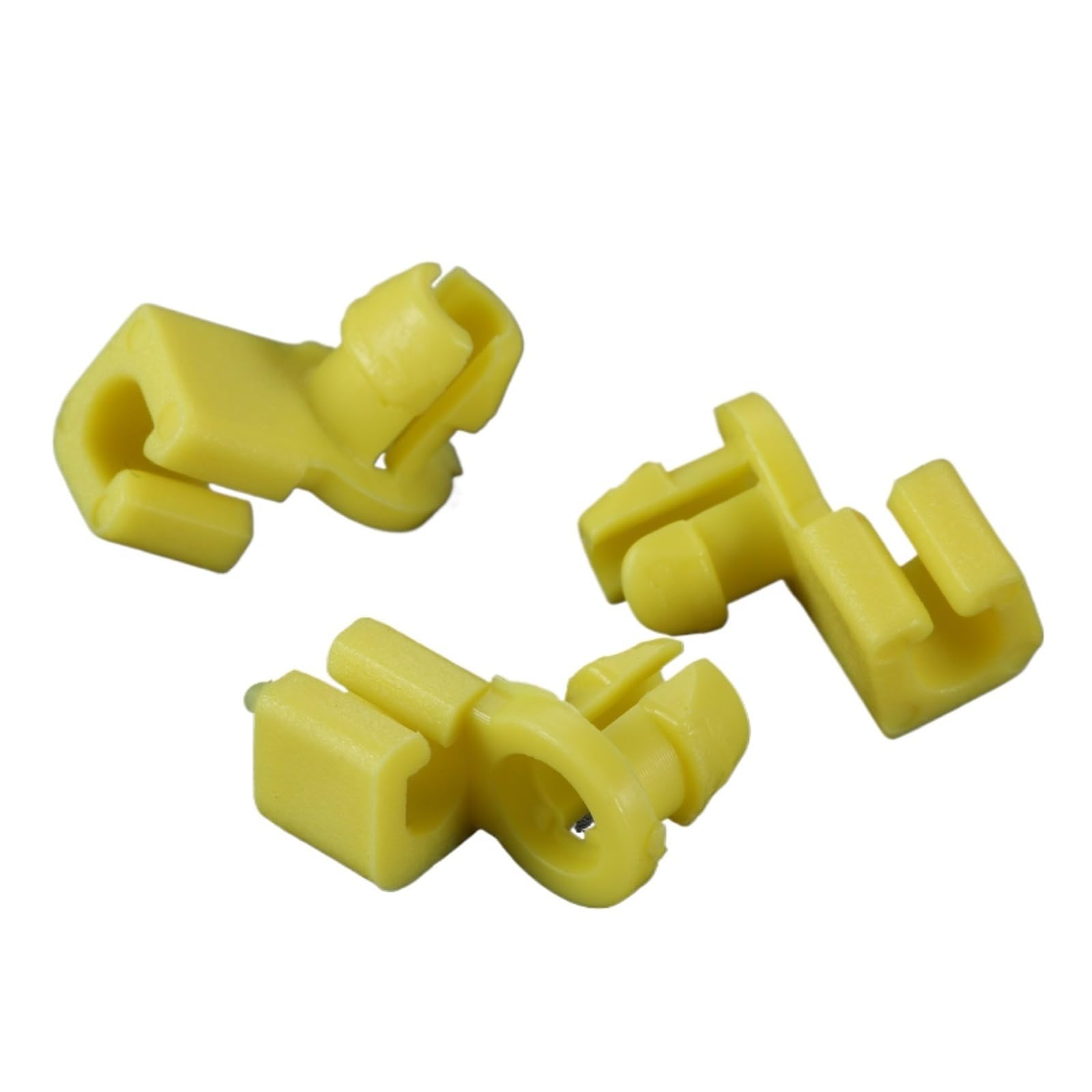 FDCSKINX 20Pcs Small Lock Buckle Plastic Rivet Fasteners,Central Locking Car Door Hook Clip