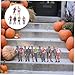 Imagen de FUNNETOYU Muñecos Zombies Estáticos 6 Piezas de Plástico Seguro 10 CM para Figuras de Acción para Halloween y Juegos de rol Juguetes de Zombis Resistentes y Detallados