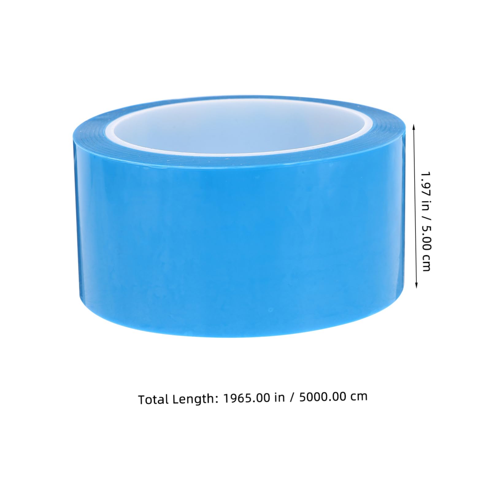 BUGUUYO Fridge Adhesive Tape 50m Long Pet for Appliances Markfree Fixation Waterproof Heat Resistant Sublimation Tape