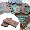 2 PCS Walnut Lumber 7/8'' x 4'' x 8'' Unfinished Walnut Wood Sheets Walnut Board for Crafts, Scroll Saw, Woodworking, School DIY Projects, Laser Cutting and Engraving, CNC Cutting, Painting, Fretwork #5