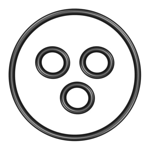 AUTOVIC Junta de juntas tóricas de cubierta de filtro de aceite Repalces para 93210-07135-00 932102575500 Compatible con Yamaha YZ400 YFZ450